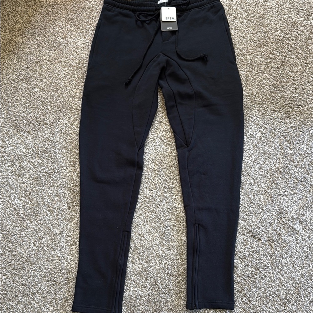 EPTM "The Perfect Example" 🖤BLACK🖤 MEN'S SWEATPANTS PANTS SIZE M-32 🌟NWT🌟 - Picture 2 of 16